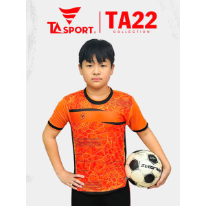 BỘ QUẦN ÁO ĐÁ BÓNG TRẺ EM KHÔNG LOGO TA22
